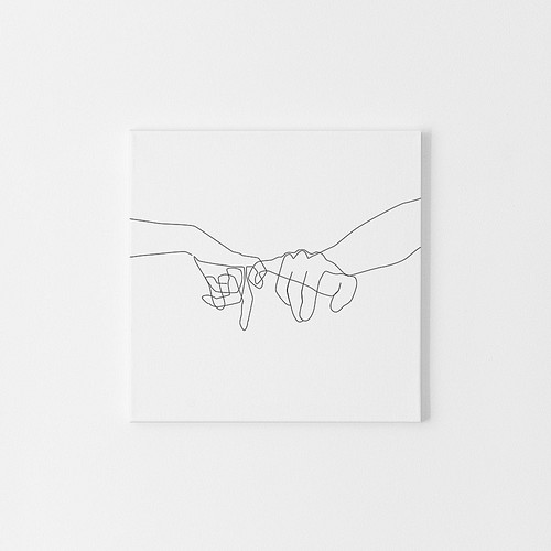 01 アートポスター Hands Of Couples Line Art シンプル 一筆書き モノトーン 海外 イラスト Hos Decor 通販 Creema クリーマ ハンドメイド 手作り クラフト作品の販売サイト