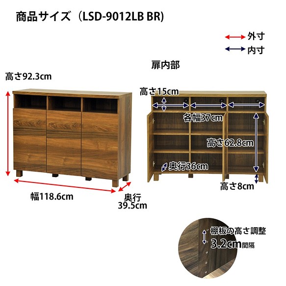 ローステッド リビングボード120 | www.smim.cy