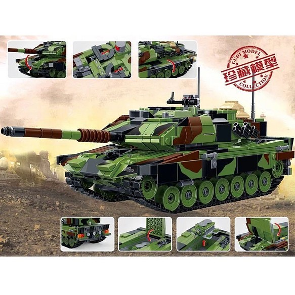 LEGO互換 レオパルド2 ドイツ軍 戦車 その他置物 Cred 通販｜Creema