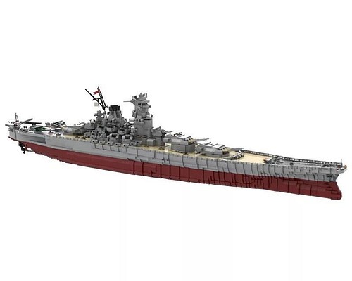 LEGO互換　戦艦大和　帝国海軍