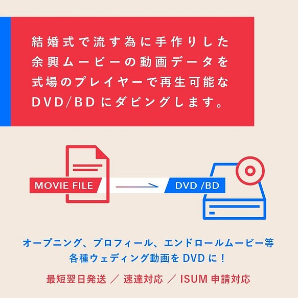 Dvd作成 2枚組 結婚式で上映する動画データをdvdにします ポスト配達料無料 Isum申請対応 その他オーダーメイド レイヤーズ 通販 Creema クリーマ ハンドメイド 手作り クラフト作品の販売サイト