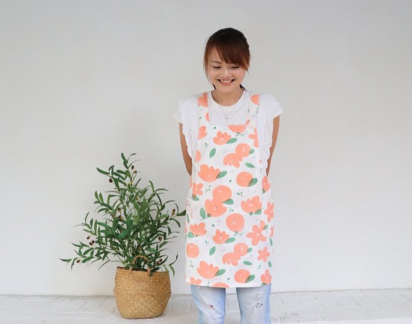 圍裙－木棉花 台灣花卉 第1張的照片