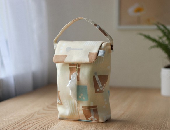 掛式衛生紙套－珍珠奶茶 台灣小吃 第1張的照片