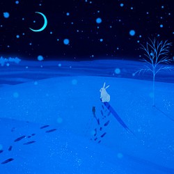 《雪をみたヤマネ》オリジナルアニメーションDVD 1枚目の画像