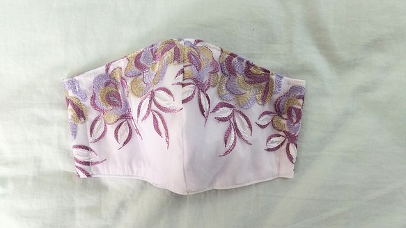 紫花マスク 1枚目の画像