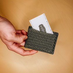 アクセサリー–カードホルダーは、ネームタグ、クレジットカード、スマートカードを保持するのに適しています。水平およびストレートスタ 1枚目の画像