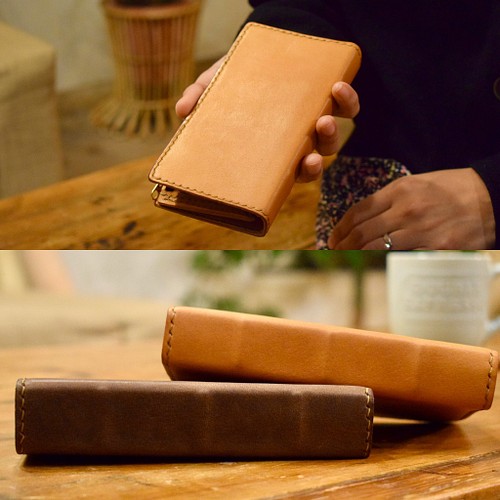 財布とスマホを一体化 Book Wallet ミニ財布 コンパクト財布 Grande Uomo 通販 Creema クリーマ ハンドメイド 手作り クラフト作品の販売サイト