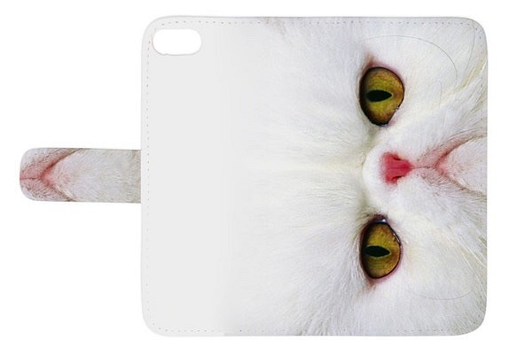 猫 CAT スマホケース 手帳ケースiPhoneケース iphone X 8 8plus 7 7plus 6s 1枚目の画像