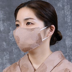 マスクカバー　Mサイズ　大人用ふつうサイズの不織布マスク向け 1枚目の画像