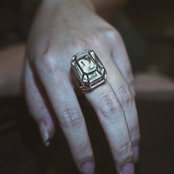 透明な宝石 指輪 リング 7000 通販 Creema クリーマ ハンドメイド 手作り クラフト作品の販売サイト