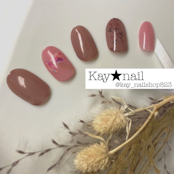 ジェルネイルチップ 10本 キット ｋａｙ Nail 通販 Creema クリーマ ハンドメイド 手作り クラフト作品の販売サイト