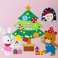 壁面飾り クリスマスパーティー 1枚目の画像
