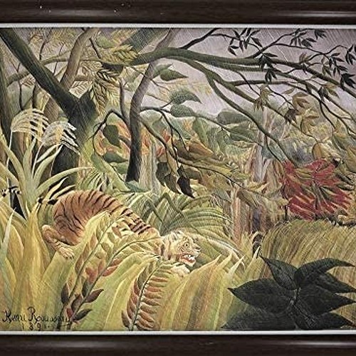 夢 アンリ・ルソー Henri Rousseau 手描き油絵複製画 模写 レプリカ
