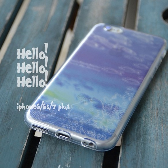 Hello!Hello!Hello! iPhone6 plus/6s plus 7plus専用クリアケース