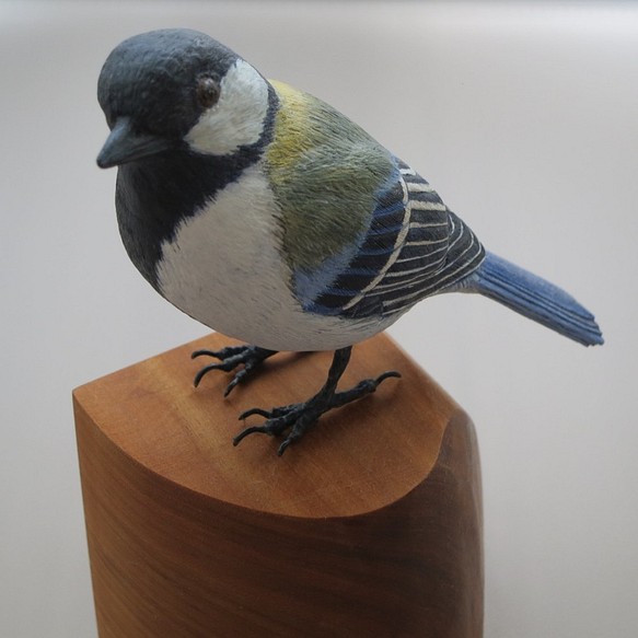 バードカービング 木彫り インテリア 鳥 クイナ-