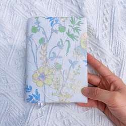 刺繡手作りオリジナルハンドアカウントブックカバーノートブックカバーフランスの新鮮な日記A6 / A5 / WEEKS 1枚目の画像