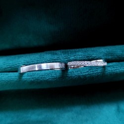 マリッジリング・ ペアリング・結婚指輪・名入れ刻印OK【2本ペア価格】 1枚目の画像