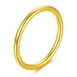 24kゴールド指輪999ゴールドベーコンリングクラフトシリーズトリノリング 1枚目の画像