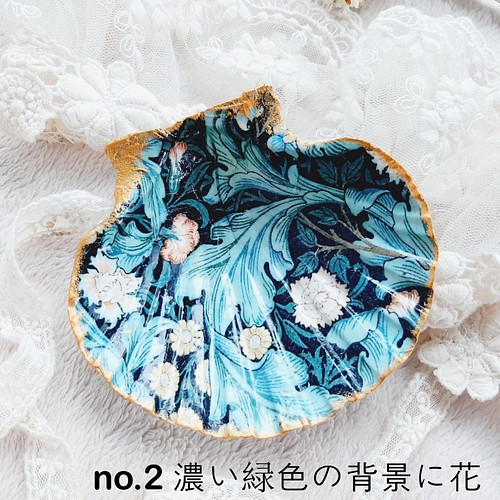 ウィリアムモリスオイスターシェルトレイ William Morris Oyster Shell Tray その他インテリア雑貨 Momo 通販 Creema クリーマ ハンドメイド 手作り クラフト作品の販売サイト