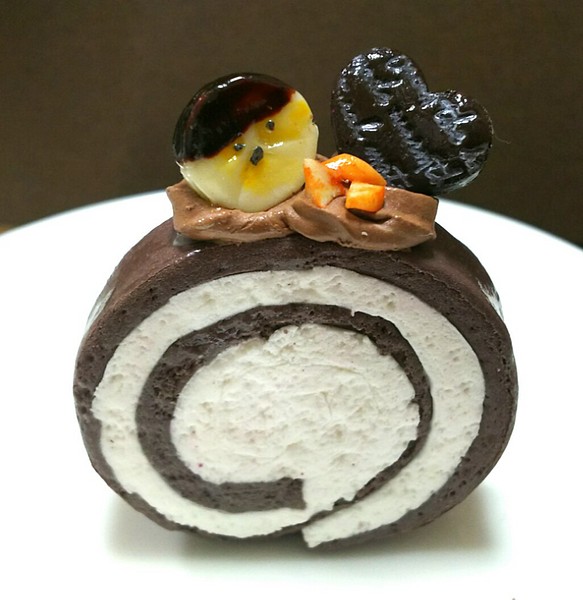 チョコロールケーキのバッグチャーム♪ 1枚目の画像