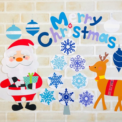 冬の壁面飾り　クリスマス　１２月壁面飾り保育園幼稚園の壁面飾り