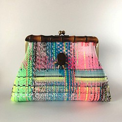 bamboo clutch bag