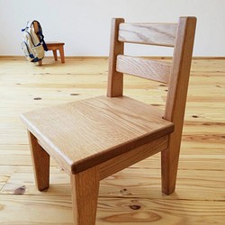 無垢の子供椅子 1枚目の画像