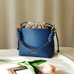 bucket bag blue