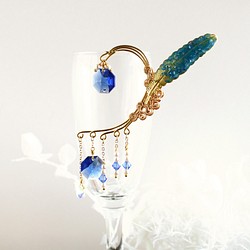 Keiba的耳鉤（藍色）-所有4種顏色- 第1張的照片