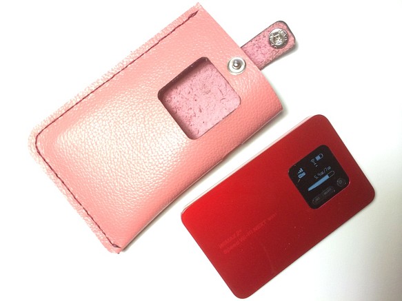 Pocket wifi case for NEC NEXT WX01 Pink ポケットwifi ガラケー 汎用