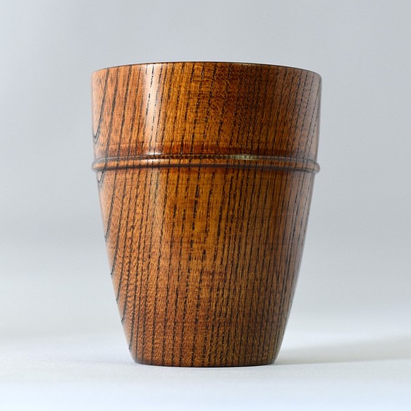 MOKU カップ 拭き漆　木製のコップ・グラス 1枚目の画像