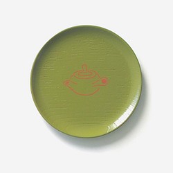 漆まめさら 京のお道具シリーズ 急須　木製漆塗り 漆器の豆皿 1枚目の画像