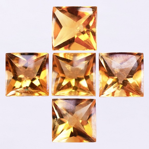 シトリン 11.488ct ／5pcs (395067) emmanuelfranca.com.br