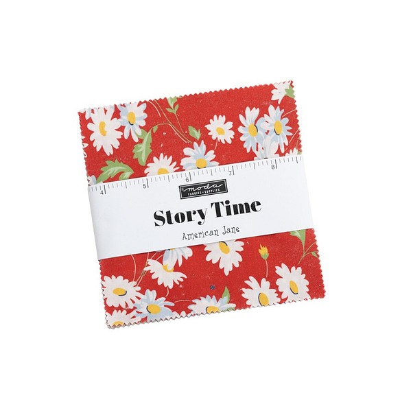 「Story Time」moda Charm Pack（カットクロス42枚）American Jane 1枚目の画像