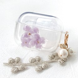 lavender Color AirPods／AirPods Pro ケース 1枚目の画像