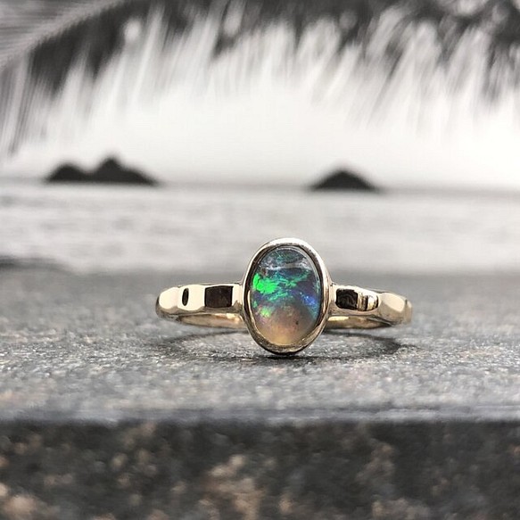 Opal Ring of Ripple Arm 