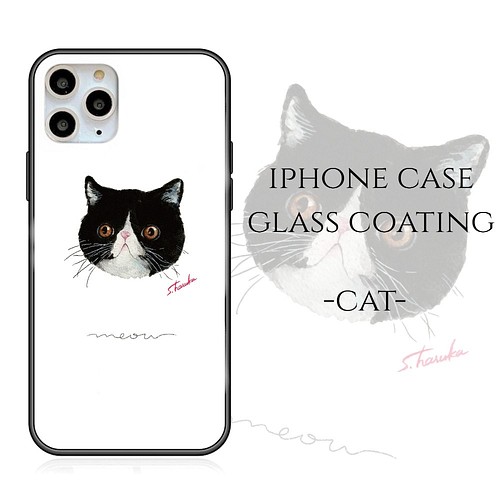 Iphone ケース かわいい Iphone12 Pro 12mini おしゃれ Se 11 Xr シンプル ねこ 猫 Iphoneケース カバー Fios Art 通販 Creema クリーマ ハンドメイド 手作り クラフト作品の販売サイト