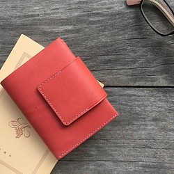 TSUKIKUSA　コンパクト二つ折り財布（フタ付き） 1枚目の画像