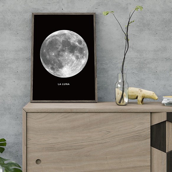 ポスター 満月 1枚目の画像