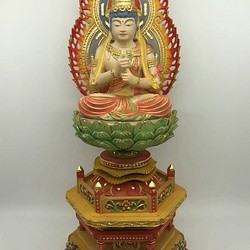 大日如来 仏教工芸品 精密彫刻 商売繁盛 極上品 仏教美術 - rehda.com