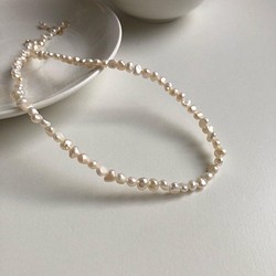 新鮮珍珠項鍊（14kgf） 第1張的照片