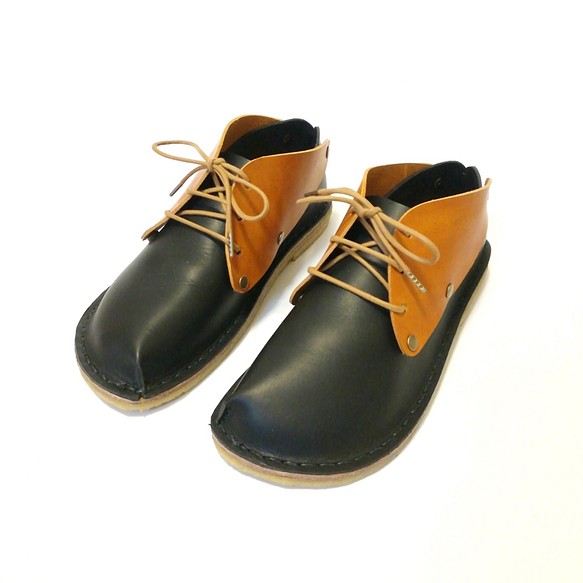 手縫いで作った着せ替え靴２ セット ブラック キャメル シューズ 靴 Salida Shoemaker 通販 Creema クリーマ ハンドメイド 手作り クラフト作品の販売サイト