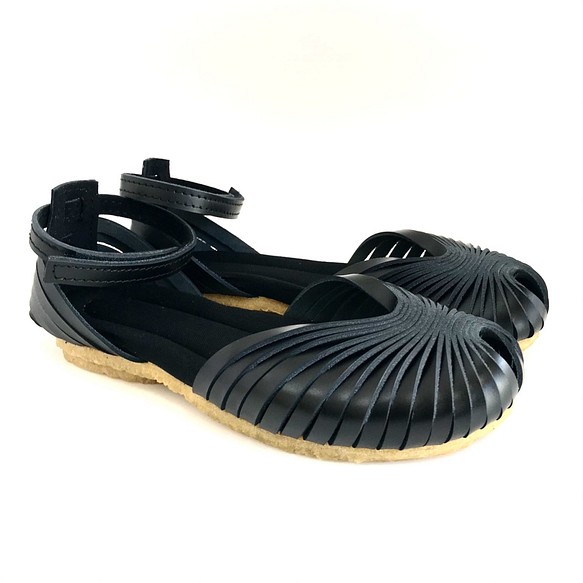 STRAP sandals #natural leather #受注製作 ＃天然素材 1枚目の画像