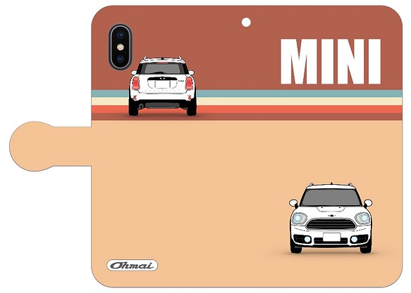 MY MINI 8-1 ミニクーパー スマートフォン ウォレットケース 1枚目の画像