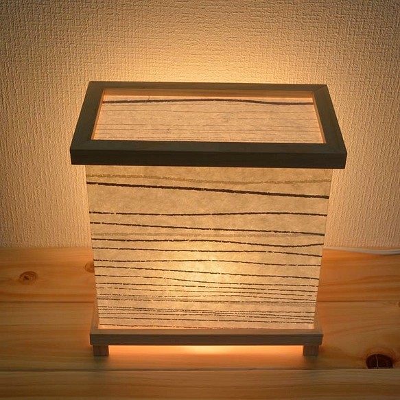 フロアライト檜　利休茶 LED 1枚目の画像