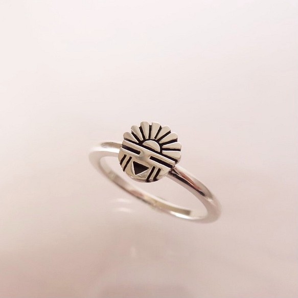 Sunface Ring-simple