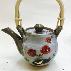 [見長]迷你茶壺和幾個茶杯組（紅色） 第1張的照片