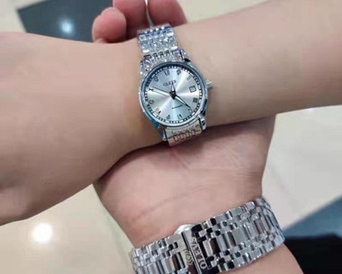 スイス時計全自動機械式時計ファッションダイヤモンドレディース時計E005ホワイト