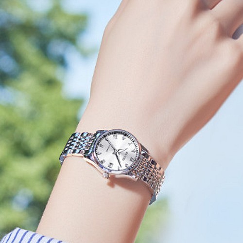 スイス時計全自動機械式時計ファッションダイヤモンドレディース時計 
