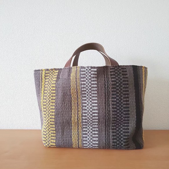 SOLD！ SALE‼️「TATAMI totebag Lsize」畳織り鞄 手織り A4サイズ